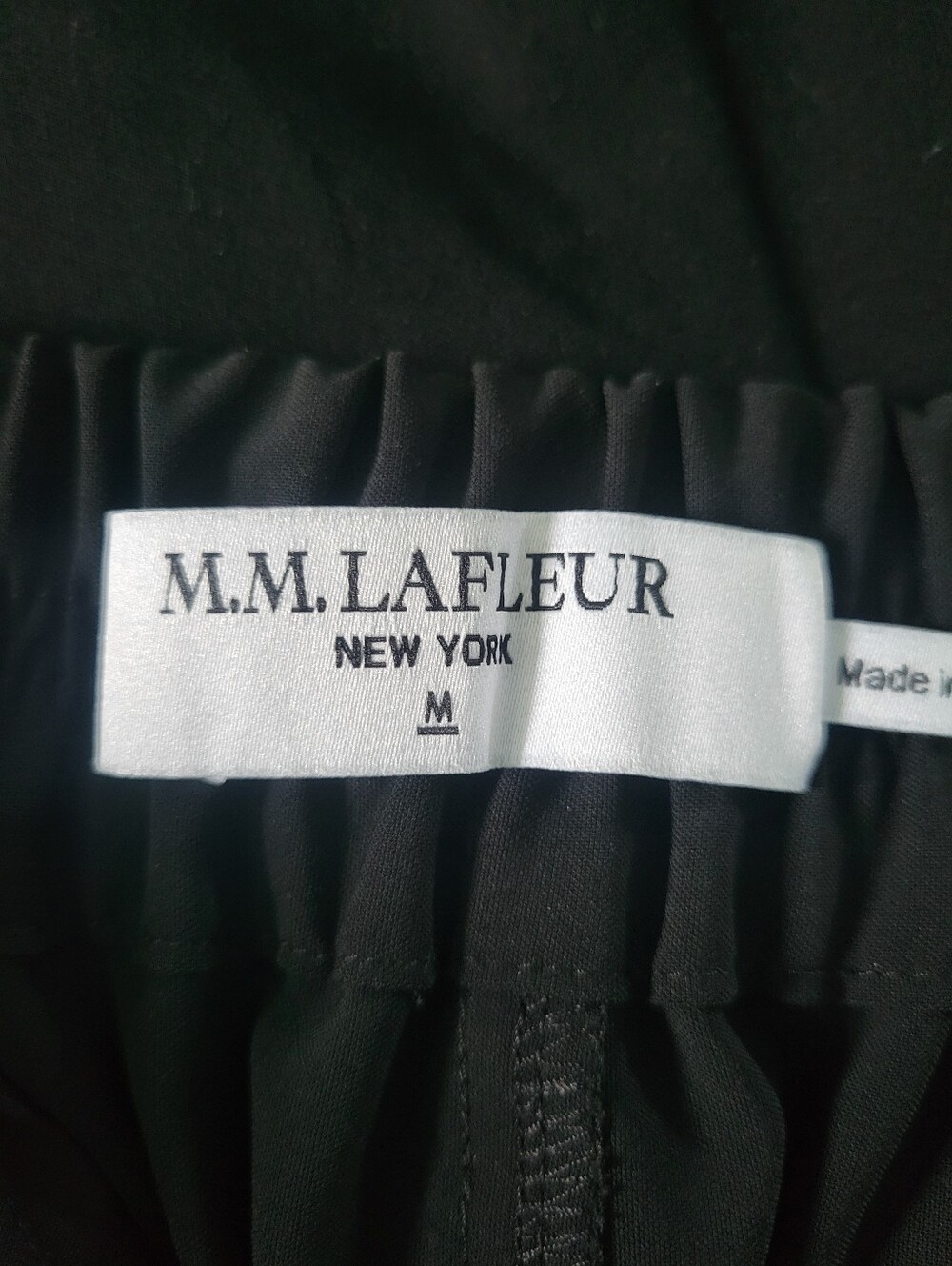 M.M. Lafleur The Elena Travel Culotte OrigamiTech Black M - Picture 10 of 12